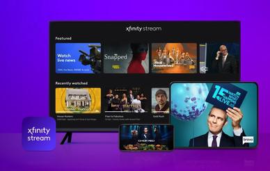Xfinity Stream across TV, tablet, and phone